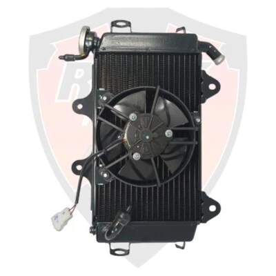 KTM Radiator Assembly With Fan Fits KTM Duke 250 2017 2018 2019 2020 KTM - Image 1 of 4