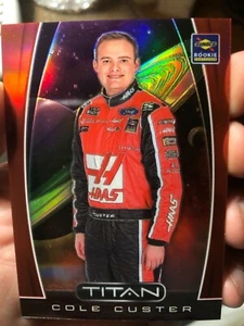 COLE CUSTER RC #21 2020 Chronicles Racing NASCAR TITAN RED PRIZM /99 - Picture 1 of 2