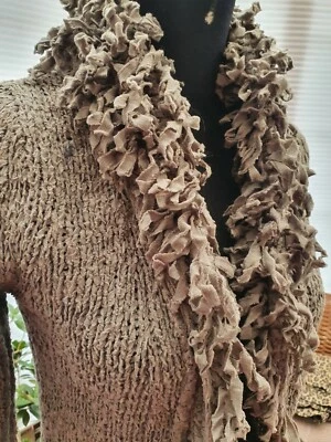 Principles ruffle pull too cardigan size 10 worn once  - Image 1 of 3