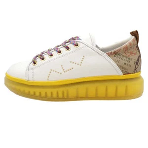 Alviero Martini Mujer Zapatillas Botín YALV334 Blanco - Imagen 1 de 6