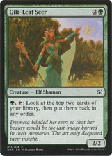 4 x Gilt-Leaf Seer (011/076) - Nissa vs. Ob Nixilis - Common