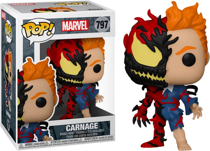Spider-Man - Carnage ¡Pop exclusivo de Estados Unidos! Vinilo [RS]-FUN54615-FUNKO Foto 1 de 1