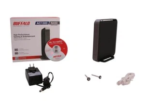 BUFFALO AirStation AC1300 N450 4-Port Gigabit Dual Band Wireless Ethernet - Picture 1 of 6