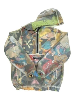 Nickelodeon Members Only X Translucent Pullover Half Zip 90s Jacke Herren Gr. Small - Bild 1 von 6