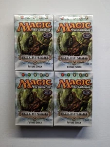 4x MTG Future Sight Theme Deck Future Shock Fast Free Ship NEWWW SEALED - Picture 1 of 3