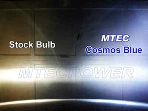MTEC H1 XENON HID COSMOS BLUE COLOR HEADLIGHT BULBS - Foto 1 di 1