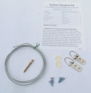 Pack de 6 kit para colgar cuadros - Imagen 1 de 2
