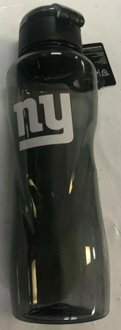 NFL New York Giants Tritan Flip Top Water Bottle NEW  FREE SHIPPING Cover