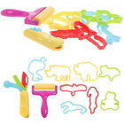  20 Pcs Plastic Plasticene Mold Child Toys for Kids Tool Kit