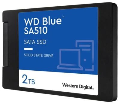 WD Blue 2.5"SA510 SSD SATA 6Gbps Solid State Drive, 2TB - WDS200T3B0A - Image 1 of 3