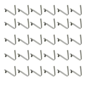 100 Pieces 3mm Single Button Clips Kayak Paddle Snap Tent Pole Spring Snap - Picture 1 of 2