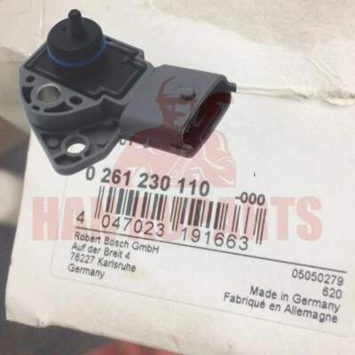 0261230110 Fuel Pressure Sensor For Volvo C30 V70 S80 S60 XC90 XC70 Land Rover Foto 1 de 4