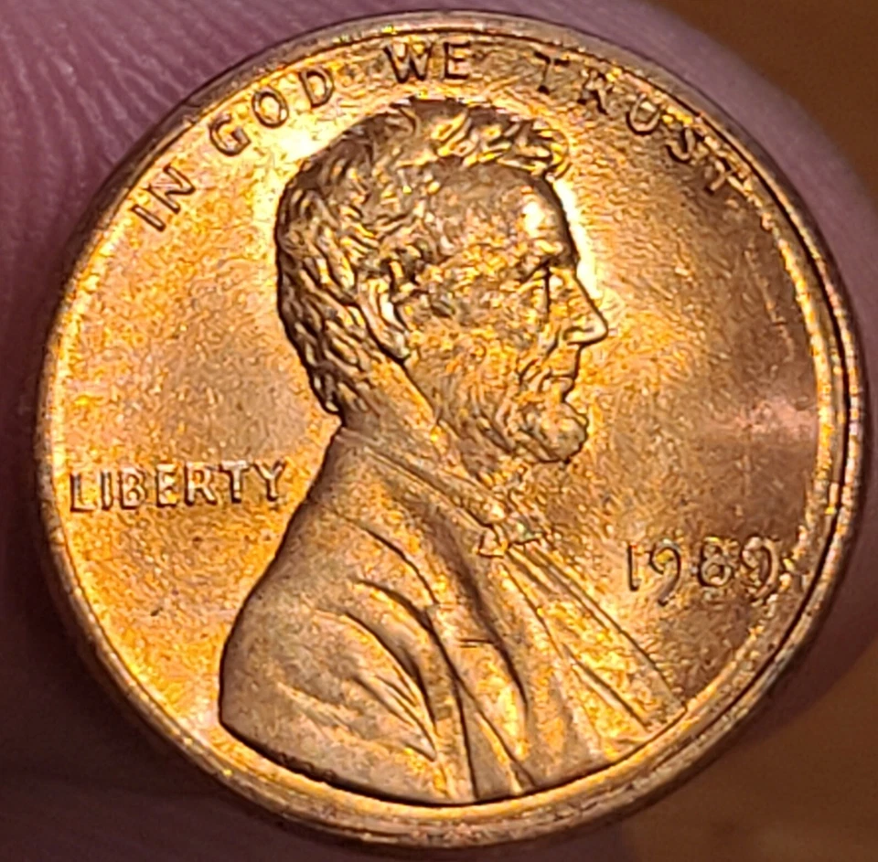 1989 Lincoln Head Memorial Penny Proof Like No Mint C-7 - Image 1 of 2