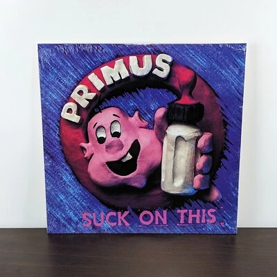 Primus SUCK ON THIS Limited Edition of 400 RUBY RED Vinyl LP SEALED - FREE SHIP - Image 1 of 3