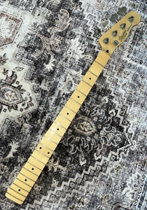 2008 Fender Squire Telecaster Style Precision Maple Bass Guitar Neck - Picture 1 of 6