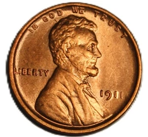 1911 wheat Cent -GEM BU - SVN507 - Picture 1 of 2