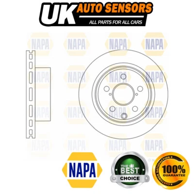 Se adapta al disco de freno trasero Subaru Forester 2013-2019 2.0 D NAPA 26700 SG000 Foto 1 de 2