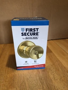 SCHLAGE FIRST SECURE HELLMESSING GLEICHSCHLIESSEND EINGANG HAWKINS TÜRKNAUF VERSIEGELT - Bild 1 von 6