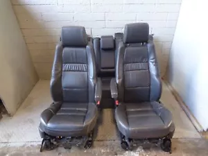 Range Rover Sport Seats Electric Full Leather Black x5 L320 2005 to 2009 L17035 - Picture 1 of 12