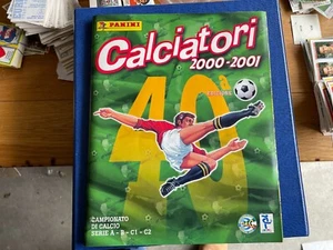 PANINI CALCIATORI 2000/01 ALBUM COMPLETO SENZA AGGIORNAMENTI - Picture 1 of 24