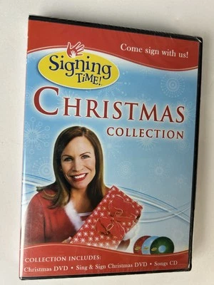 Signing Time Christmas Collection DVD and CD New Factory Sealed - Image 1 of 4