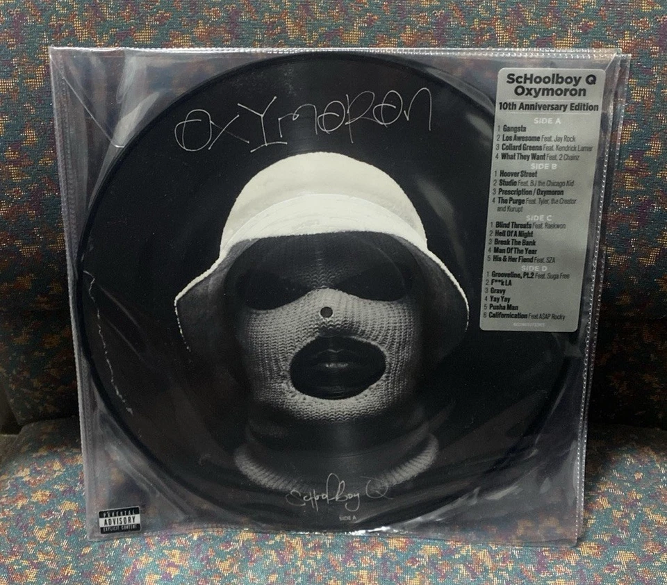 Schoolboy Q Oxymoron 10th Anniversary Edition Picture Disk Lp Vinyl New - Image 1 of 2