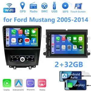 Para Ford Mustang 2005-2014 Apple Carplay Radio Coche Android 12.0 Navegación Reproductor GPS - Imagen 1 de 24