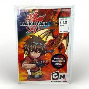 Bakugan Battle Brawlers: Volume 1 DVD Cartoon Network 2008 & Trading Card SEALED - Imagen 1 de 14