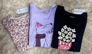 Girls Cat & Jack Lot Of 3 Long Sleeve T Shirts Size XL (14) NWT - Picture 1 of 6