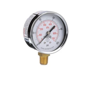 Invernali 2-1/2 Pollici Misura Quadrante, Multifunzione Economico Utility Dry Pressure Gau... - Foto 1 di 2