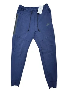 Nike Tech Fleece Joggers Obsidian Blue HV0959 451 Men's Medium New - Picture 1 of 11