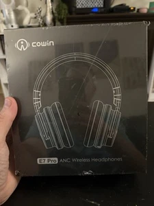 COWIN E7 PRO Active Noise Cancelling Bluetooth Kopfhörer Headset Schwarz - Bild 1 von 2