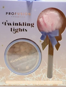 Profusion Cosmetics Face Powder Holiday Gift Set Twinkling Lights - Picture 1 of 1