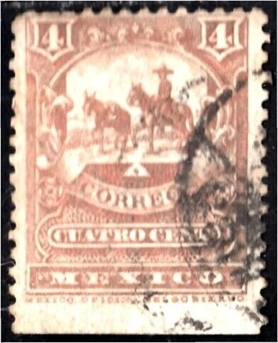 Mensajero Caballo México 170 1898 Usado Foto 1 de 1