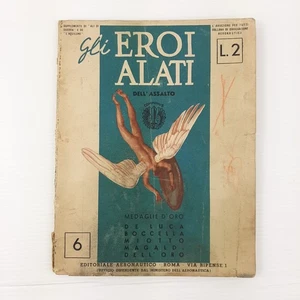 Libretto rivista Gli eroi alati dell'assalto. Anno 1943. - Picture 1 of 7