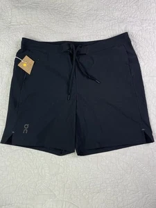 On Cloud Run On Clouds Pantaloncini Uomo Performance Ibridi Taglia XL Nero *Leggi* - Foto 1 di 16