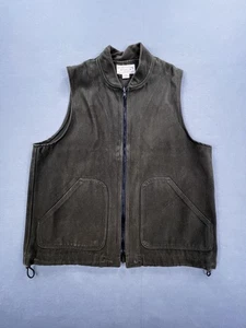 Filson Weste Herren Medium grün Baumwolle Reißverschluss Fronttaschen hergestellt USA Stil 10035 - Bild 1 von 14