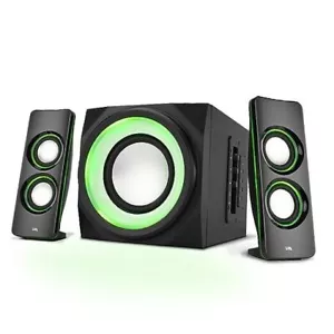 CA-SP34BT Bluetooth Speakers with LED Lights – The Perfect Gaming, Movie, - Picture 1 of 7