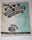 100 WLS Barn Dance Favorites 1935 Pioneer Southern Country Cowboy Sheet Music