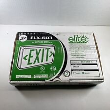 Elite LED Emergency Light Combination With Battery Back-Up ELX-603 - NEW!