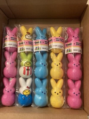 Contenedores de golosinas Hello Kitty & Friends Peeps ~ Nuevo en paquete ~ Recargables ~ 15ct Foto 1 de 4