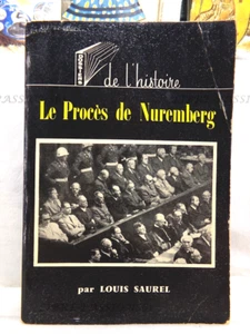 LE PROCÈS DE NUREMBERG, LOUIS SAUREL, ÉDITIONS ROUFF, 1965 - Imagen 1 de 19