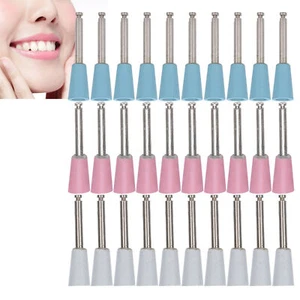 JY 10pcs Dental Polishing Burs Low Speed Dental Grinding Polisher Burs Drill Bi - Bild 1 von 24