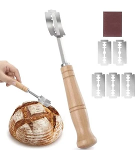 FREE SHIPPING Premium Bread Lame Tool-Hand Crafted Bread Lame Dough Scoring Tool - Picture 1 of 9