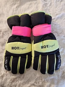 HotFingers Gore-Tex Men’s Size Medium Ski Gloves 90’s Neon Colors  - Bild 1 von 5