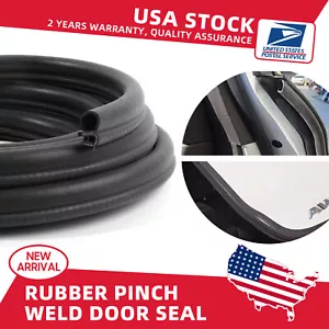 20Ft/6Meter Car Rubber Seal Weather Strip Door Window Lock Trunk Hood Edge Trim - Picture 1 of 12