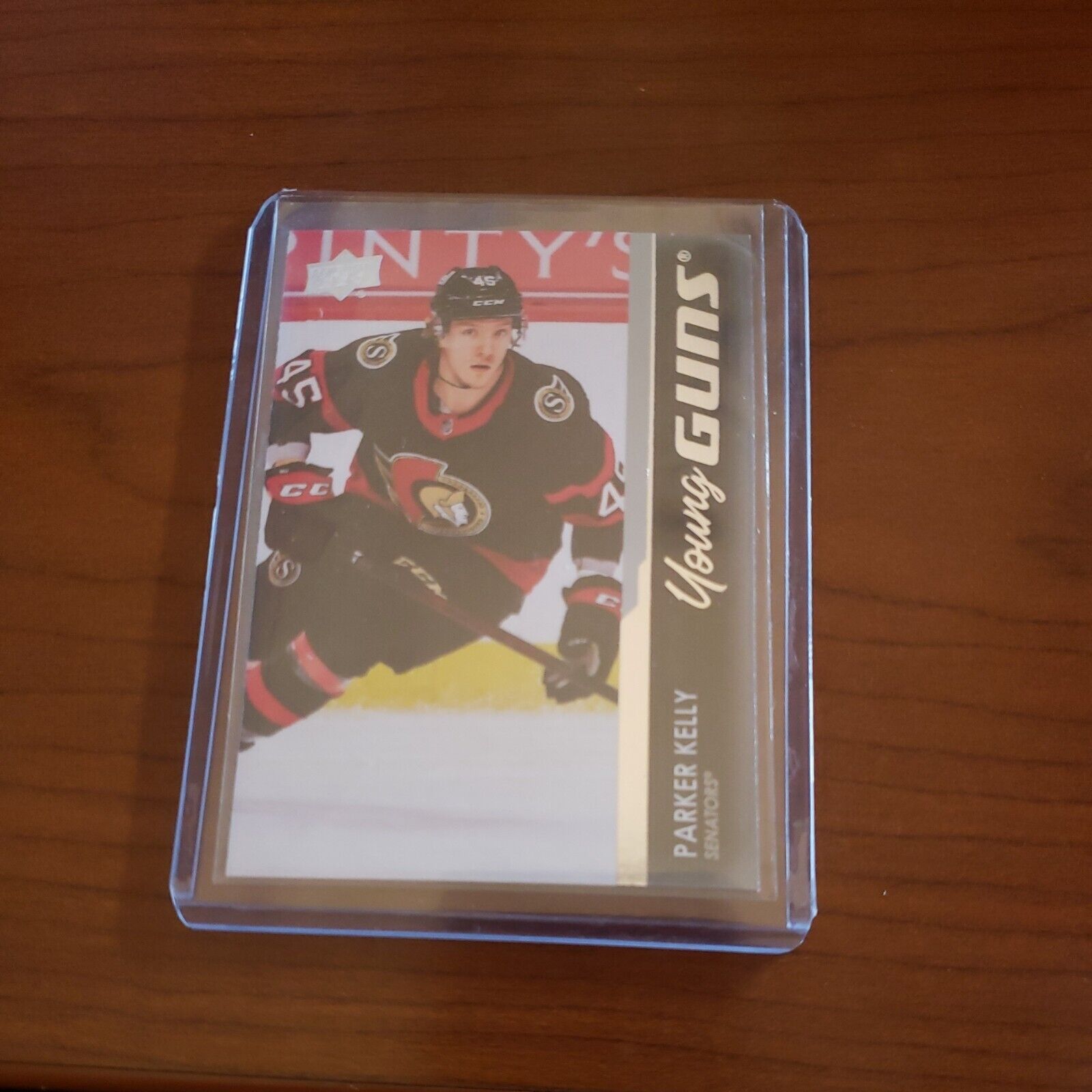 2021-22 Upper Deck Series 1 - Young Guns #240 Parker Kelly (RC)
