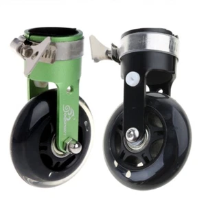 Folding Bike Caster Wheel Portable Easy Wheel Auxiliary Roller - Picture 1 of 9