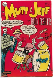 DC Golden Age : Mutt & Jeff #72 (Sheldon Mayer) Al Smith (Owen Fitzgerald) 1954 - Picture 1 of 1