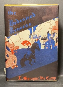 L Sprague de Camp SIGNED! The Undesired Princess 1st Ed. Fantasy Pub. 1951 HC/DJ - Foto 1 di 16